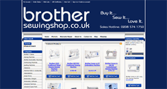 Desktop Screenshot of brothersewingshop.com